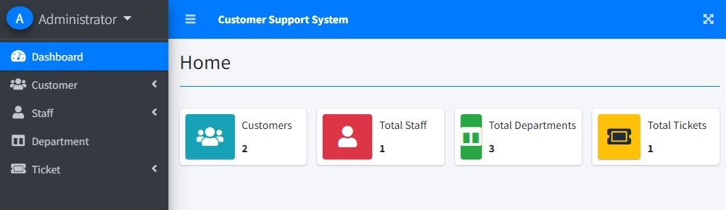 Customer Support System