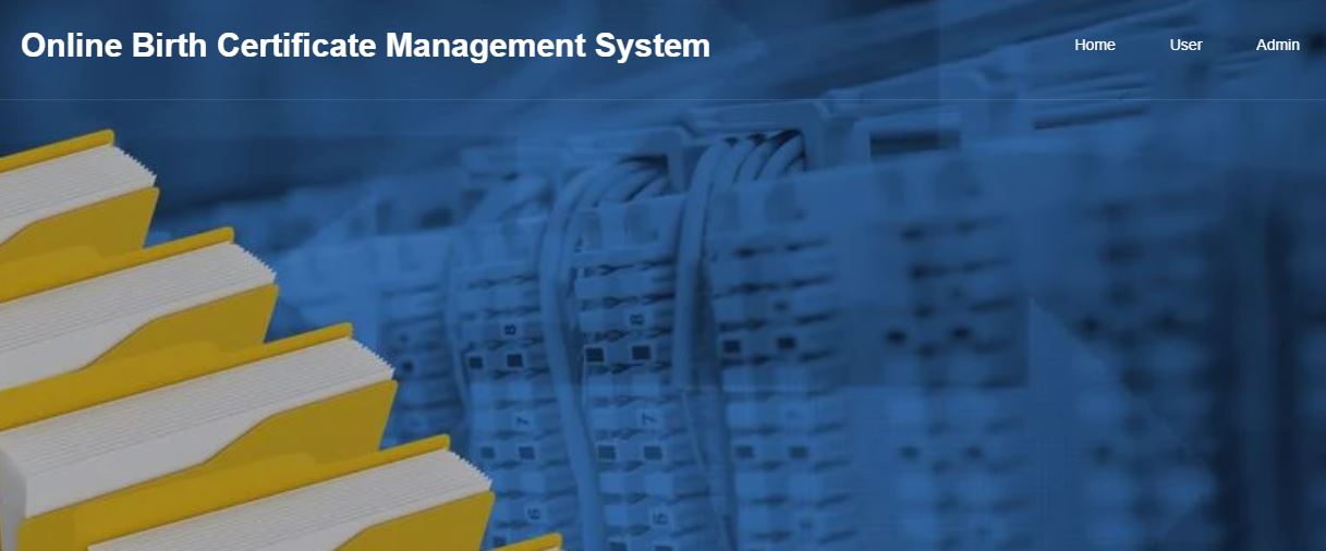Online Birth Certificate Management System
