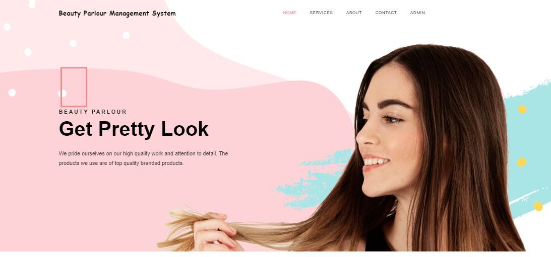 Online Beauty Salon System