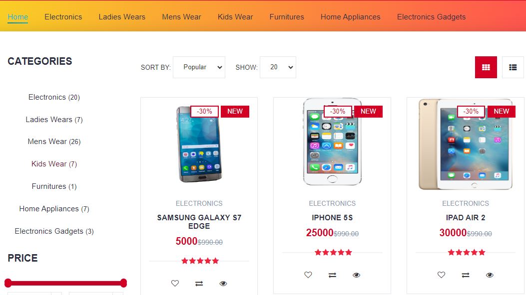 Online Shopping System