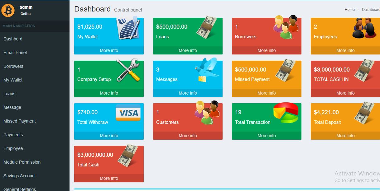 Loan Management & Savings System