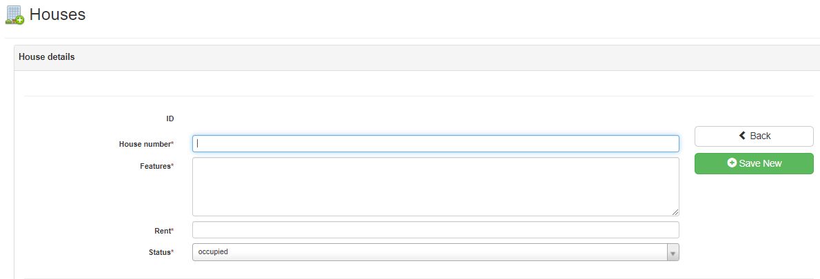 Add New House