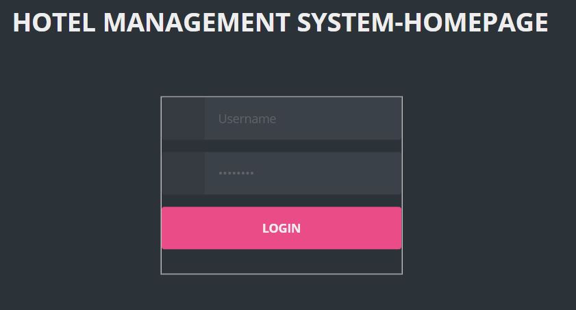 Login Page