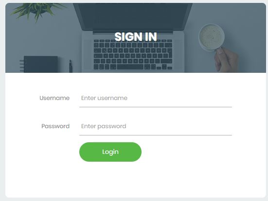 Login Page