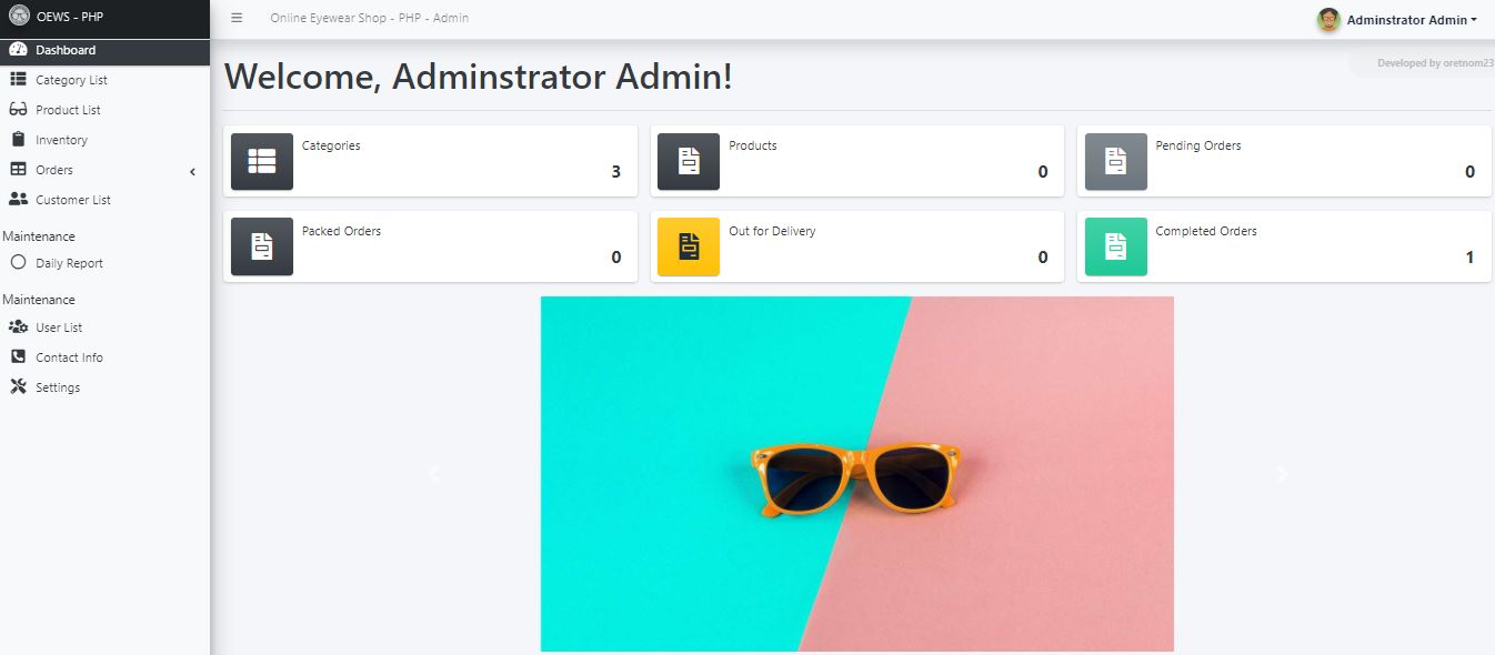 Admin Panel